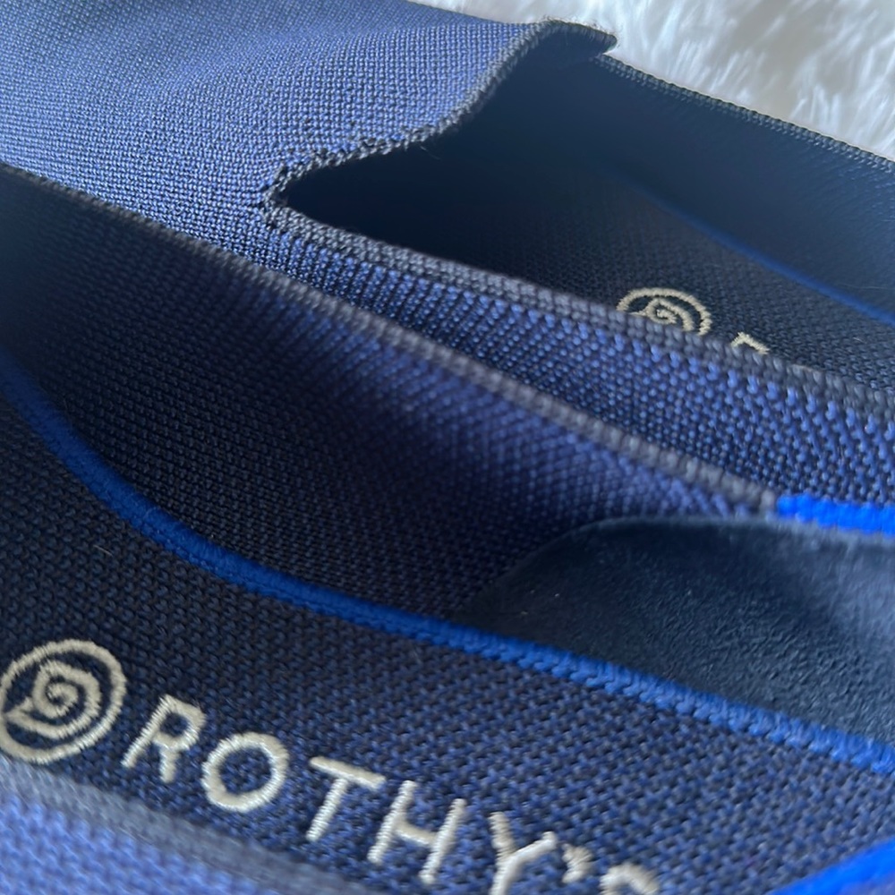 Rothy’s navy Loafers Size 11.5